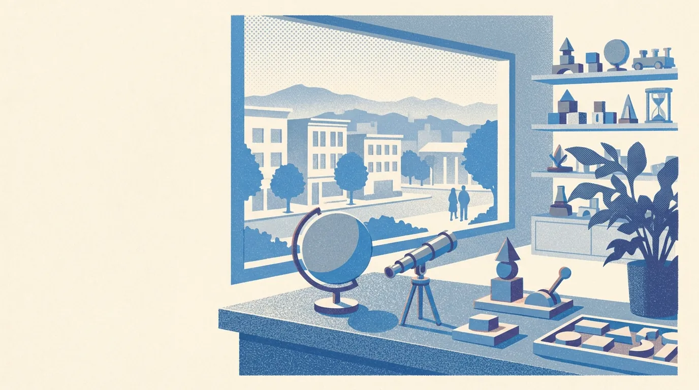 Illustration of science centers in Berkeley