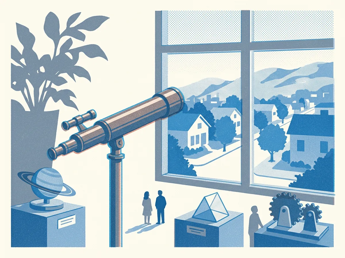 Illustration of science centers in Berkeley